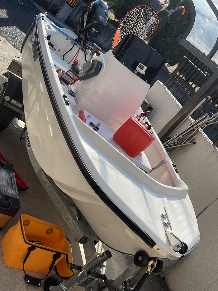 センターコンソールの風防を自作する ミニボートの大改造